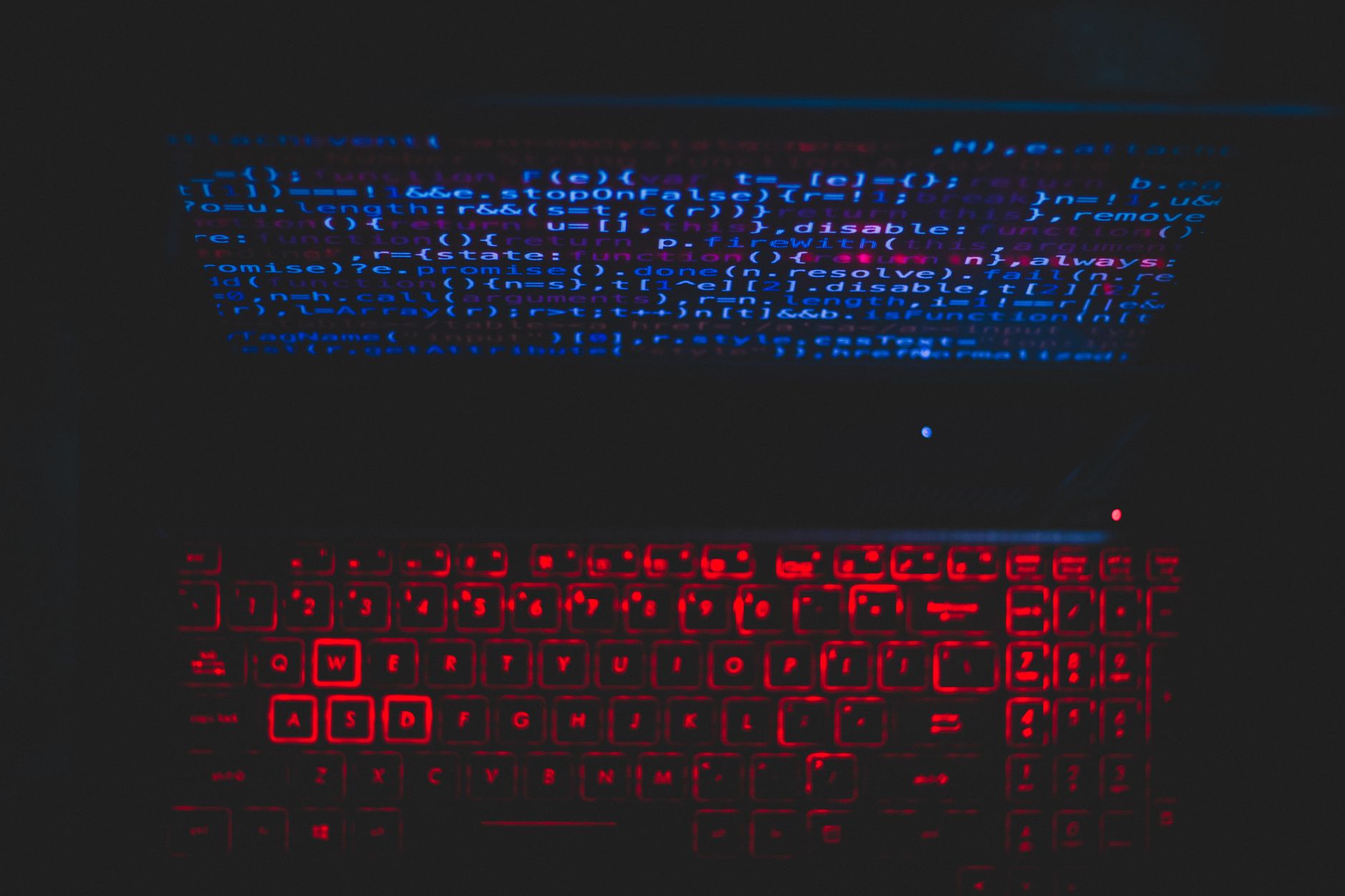 code morse écran